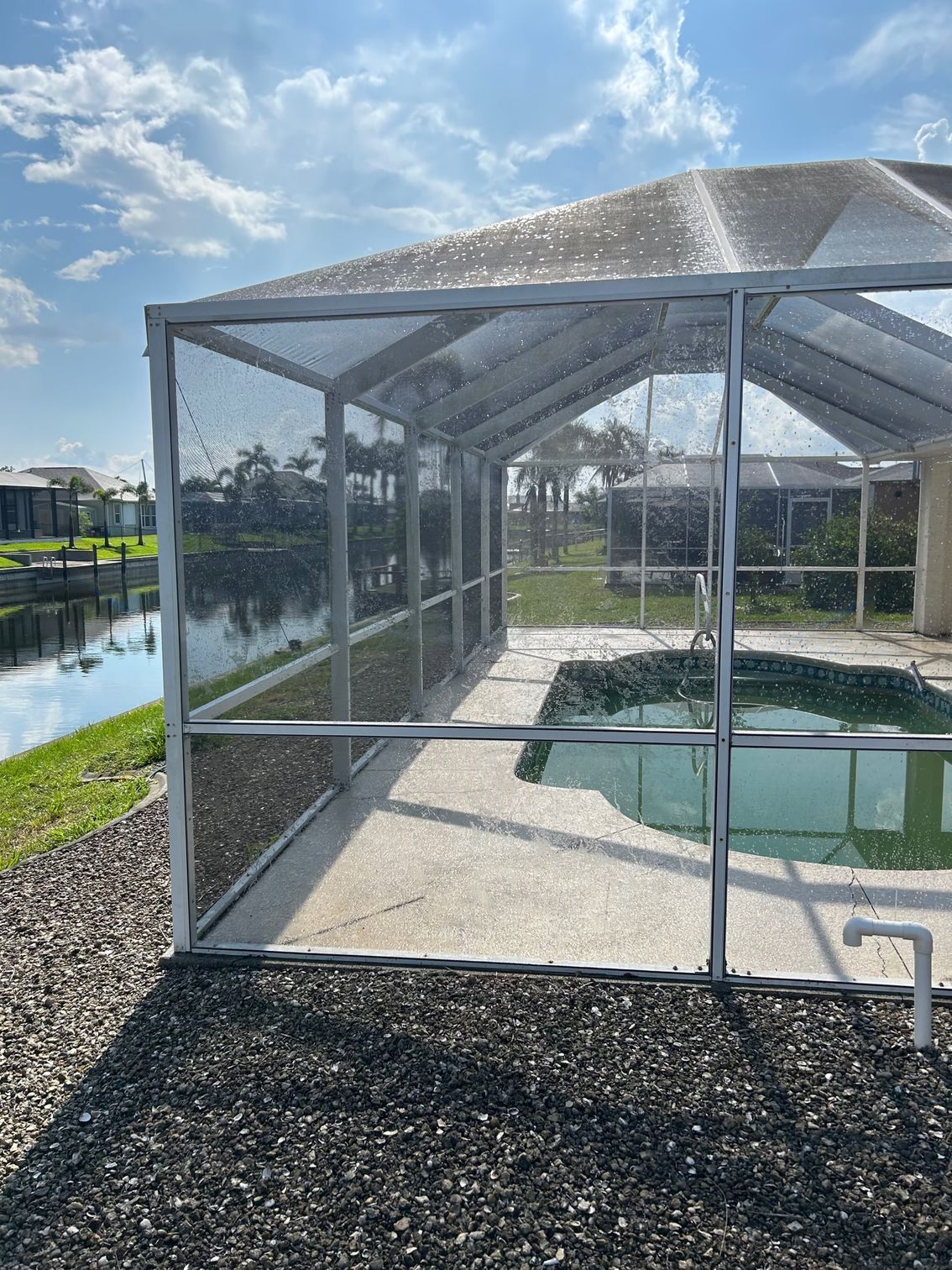 pool screen repair cape coral