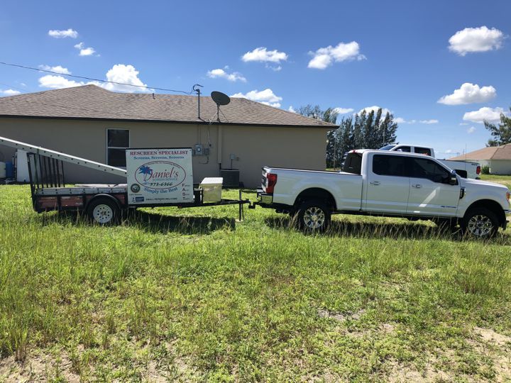 pool screen repair cape coral