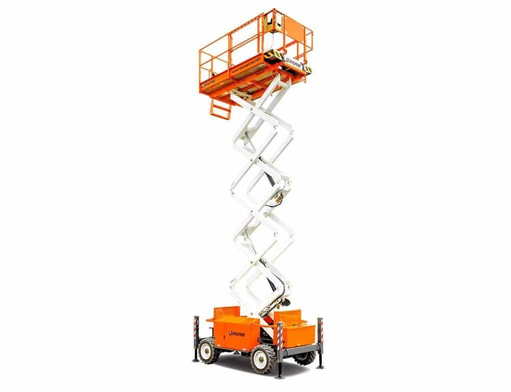 33ft (12m Reach) Rough Terrain Scissor Lift