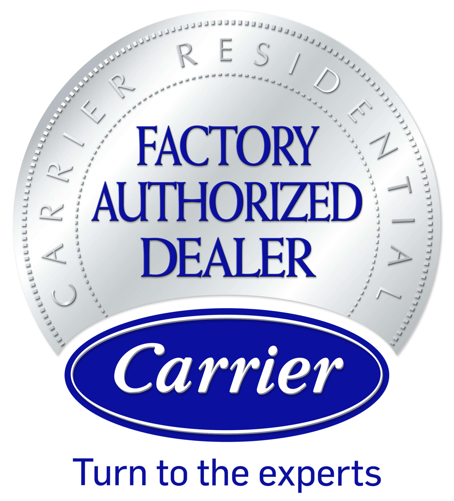 Carrier - Factory Authorized Dealers - Logo