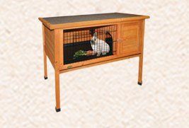 TIMBER RABBIT HUTCH