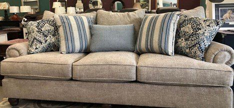 Big Pillows On The Sofa — Rocky Mount, NC — Viverette Furniture Inc