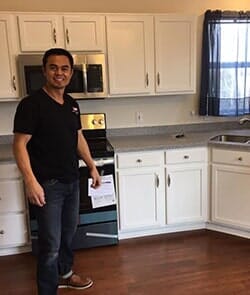 Edgar in the kitchen — About in Aurora, CO