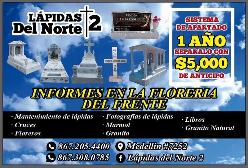LÁPIDAS DEL NORTE 2