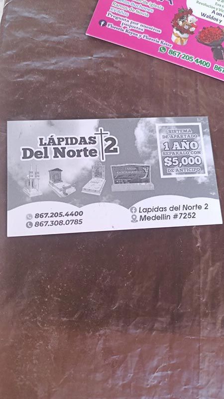 LÁPIDAS DEL NORTE 2