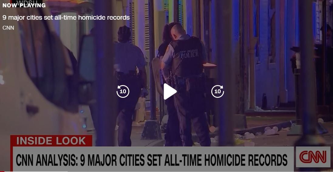 Fueled by gun violence, cities across the US are breaking alltime