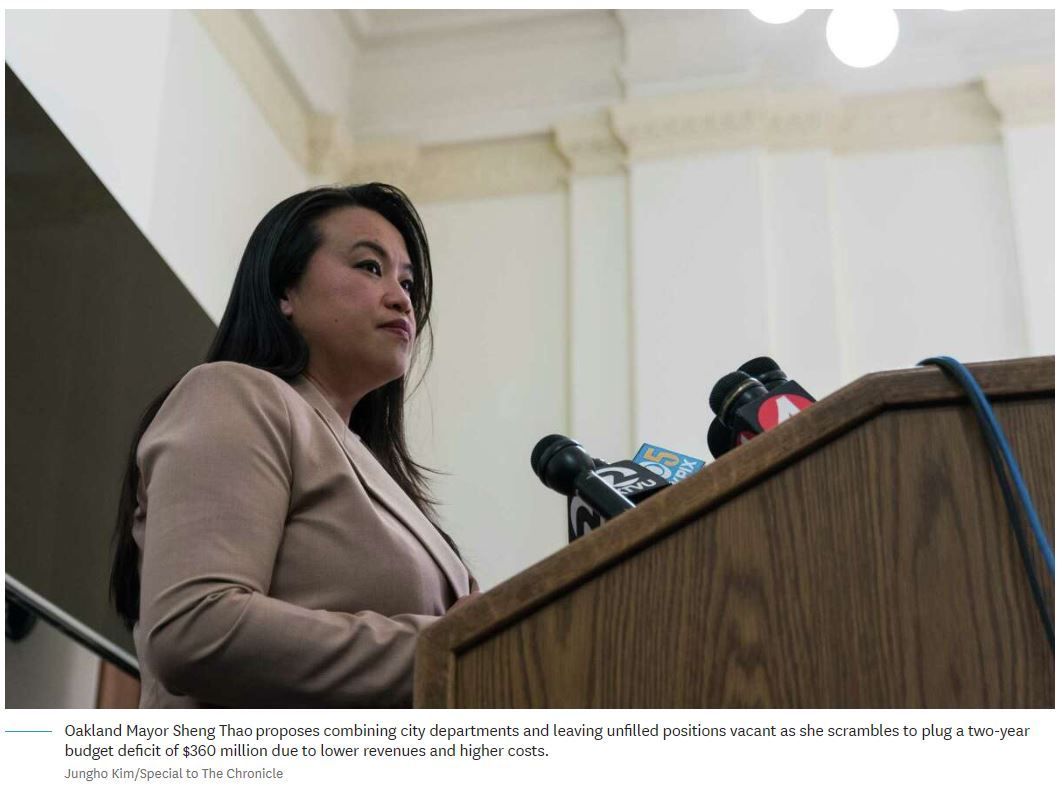 Oakland mayor releases $4.2 billion plan amid city’s largest budget ...