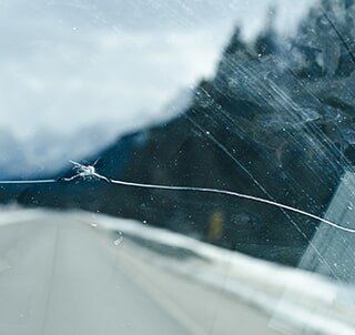 Auto glass crack — Auto Glass Replacement in Norcross, GA
