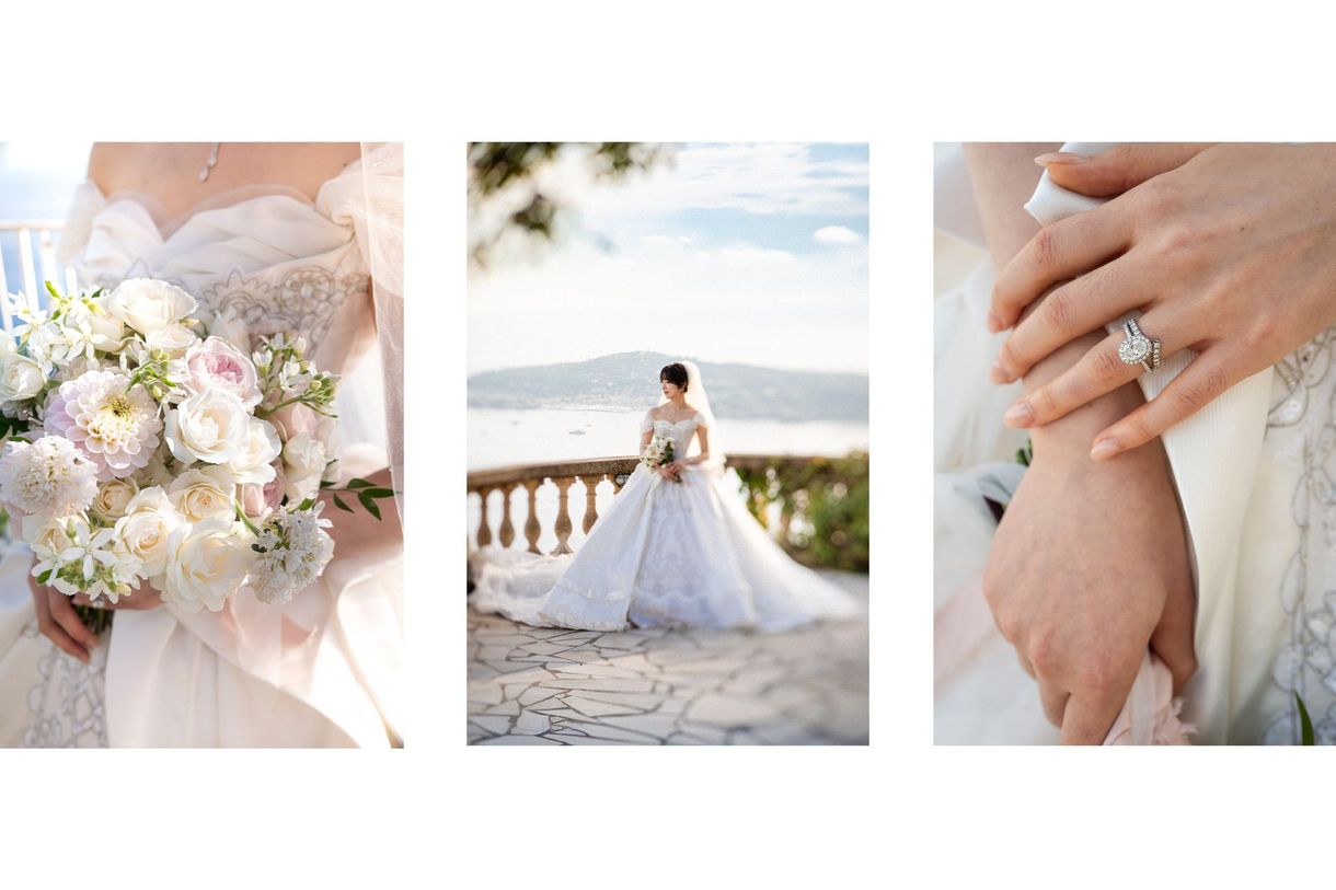 Wedding Photography at the Chevre d'Or Hotel in Eze France