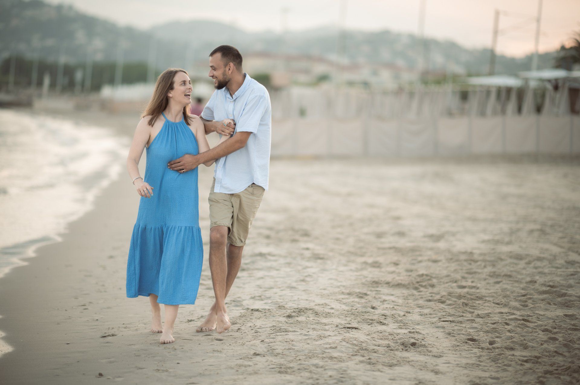 Antibes engagement session