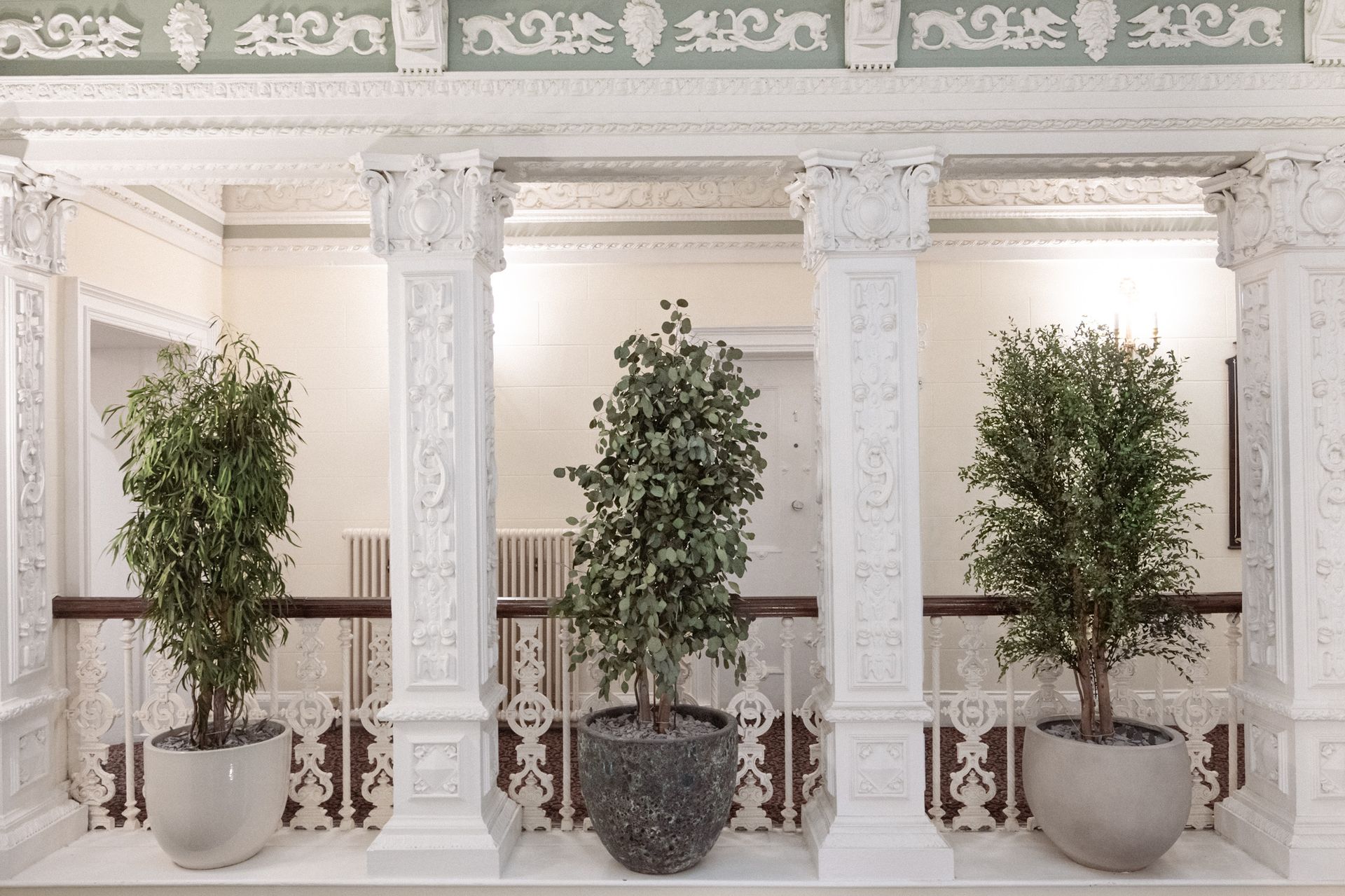 The beautiful interior architecture at the Ettington Park Hotel wedding Venue