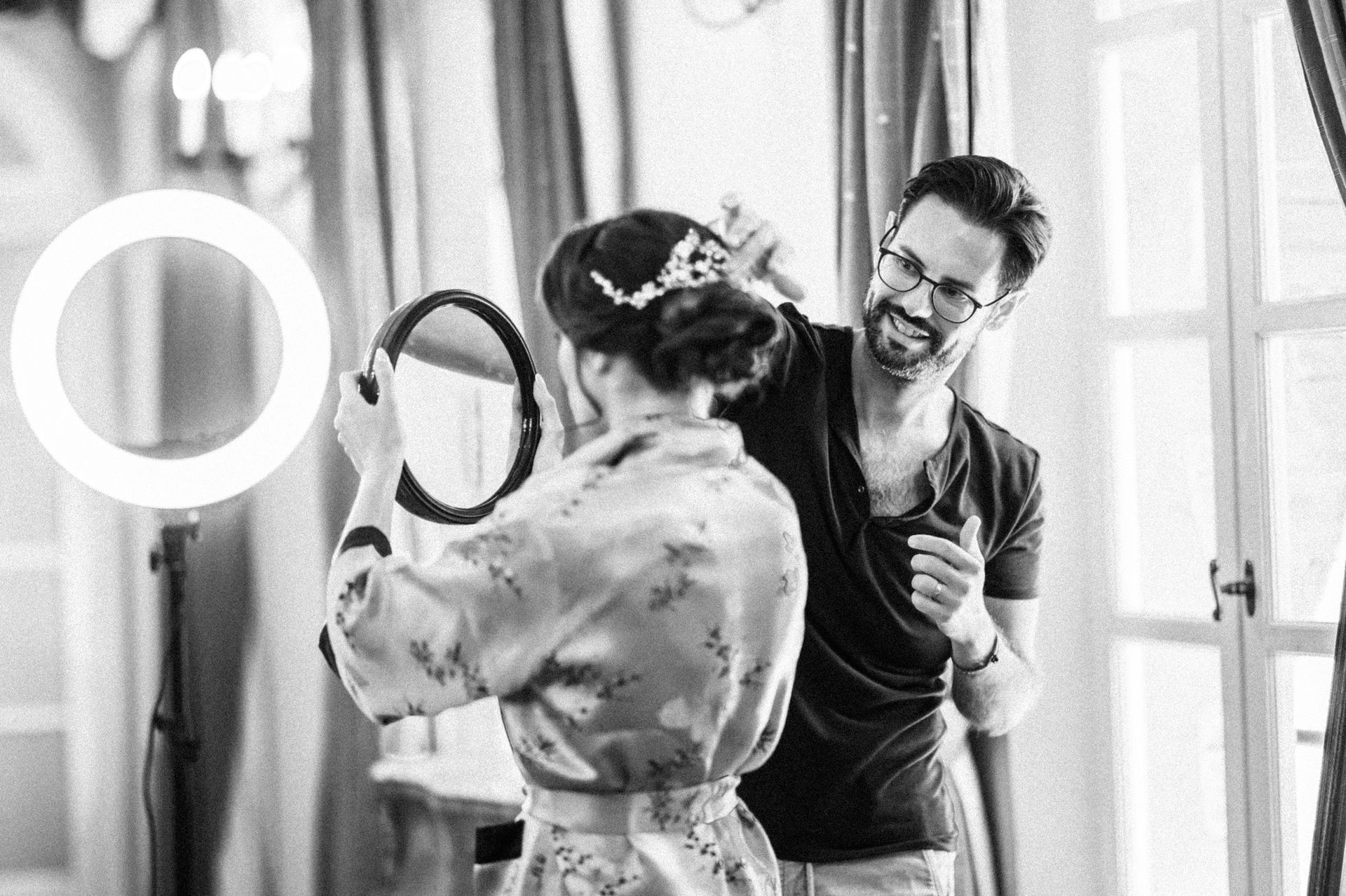 Préparatifs du mariage au Cheayeau Font du Broc