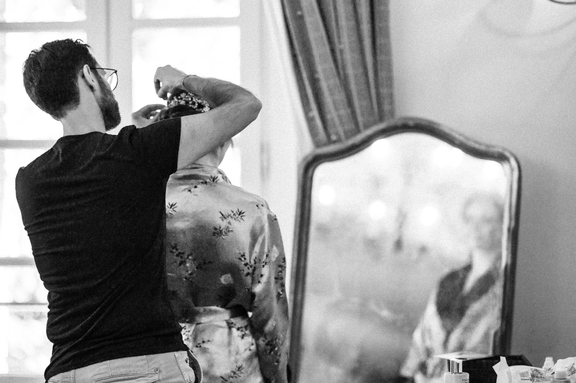 Préparatifs du mariage au Cheayeau Font du Broc