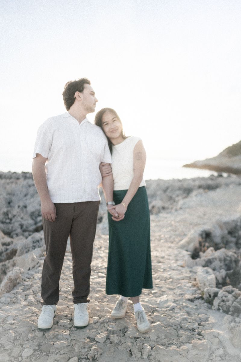 engagement photography on the French Riviera