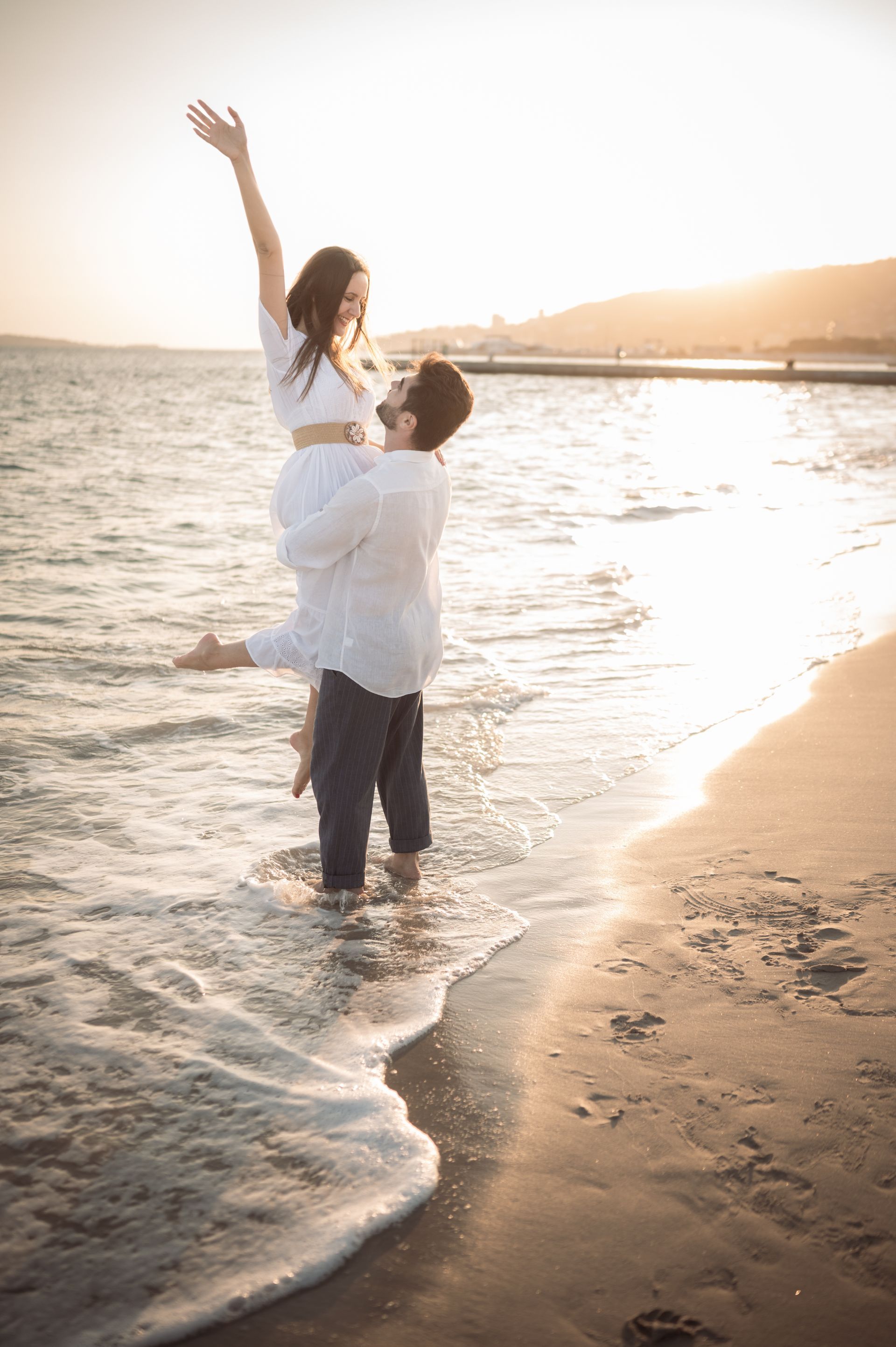 mariage sur la plage Cannes, France