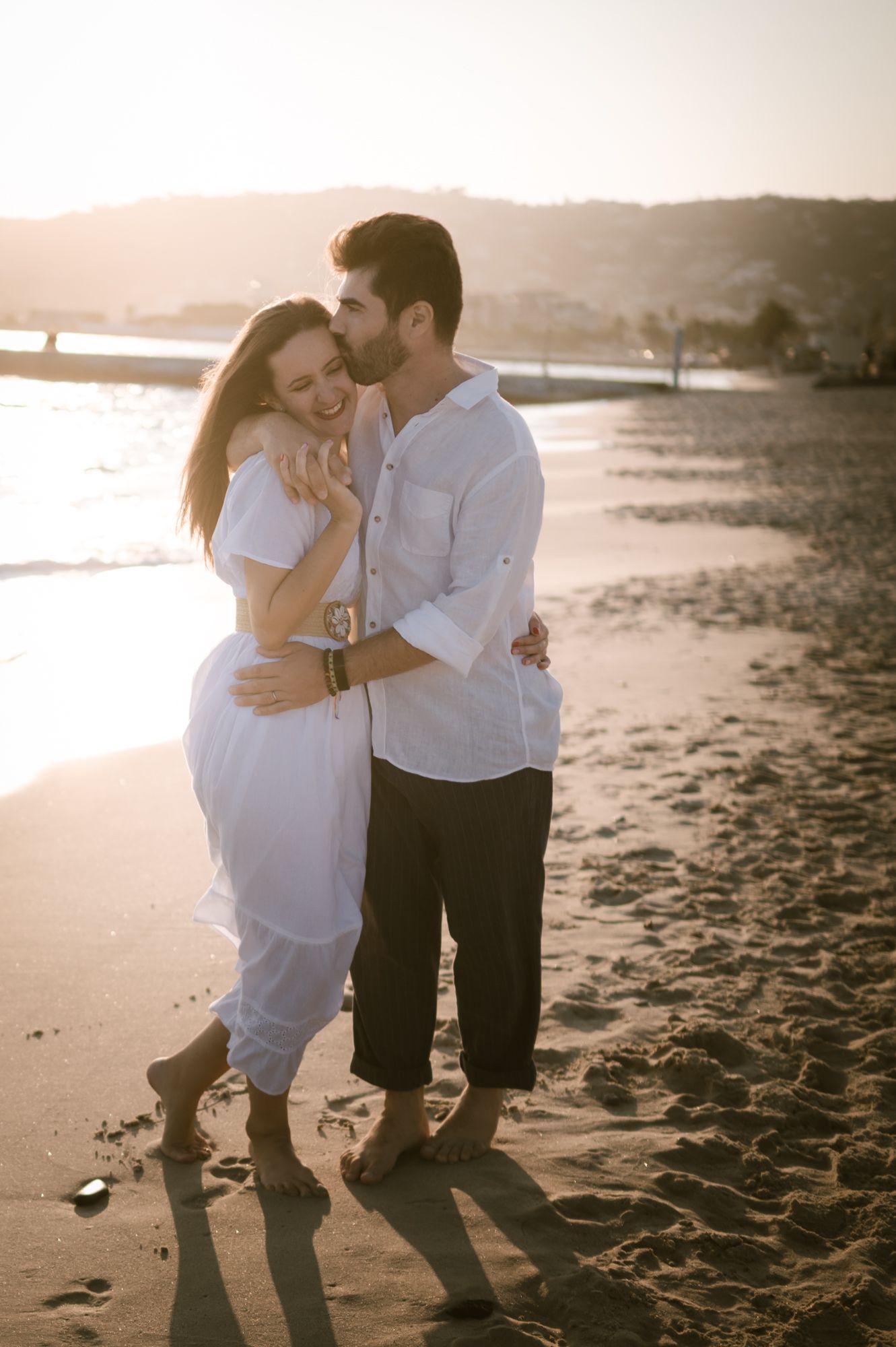 séance de couple a la plage Nice 2