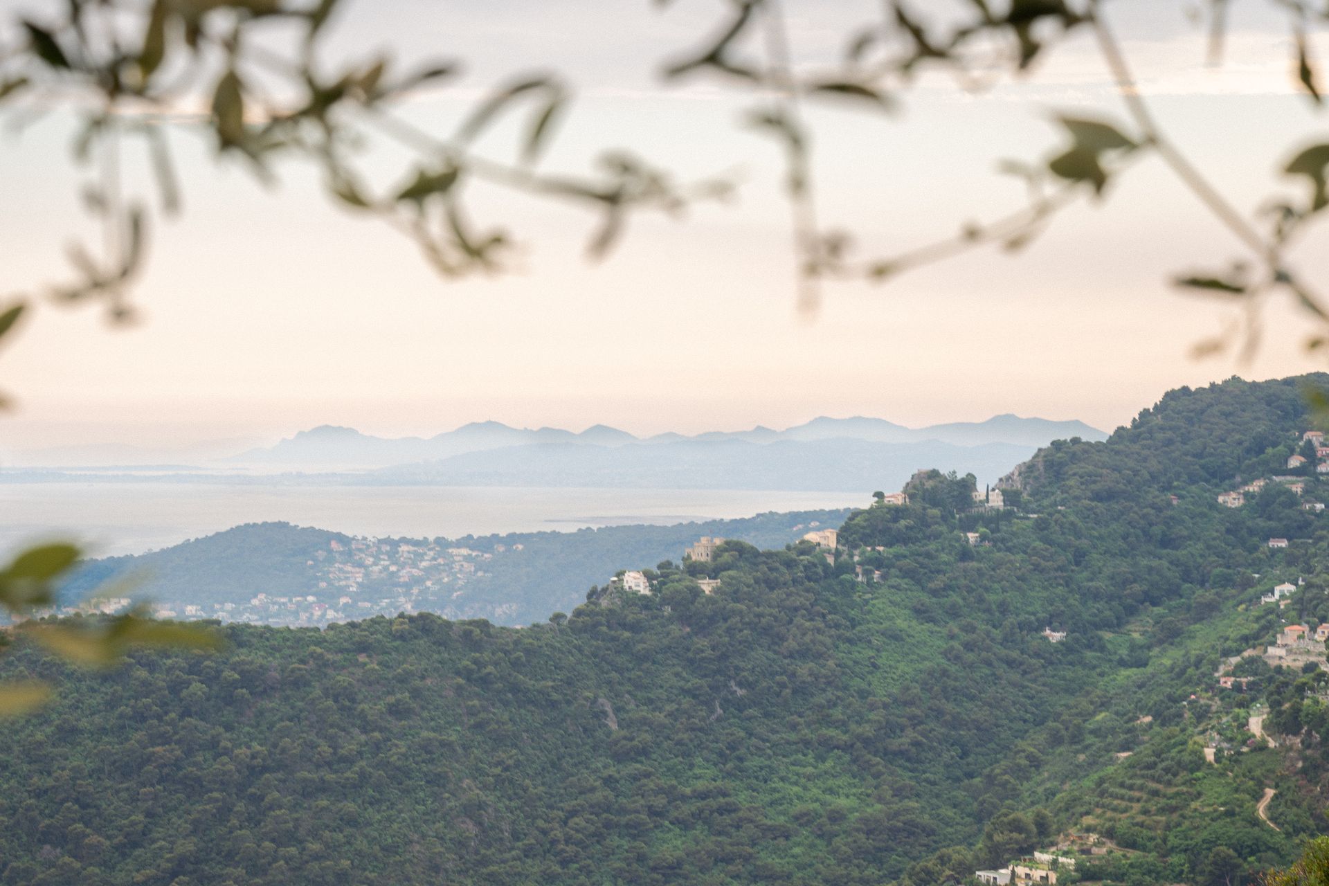 The view from Eze village