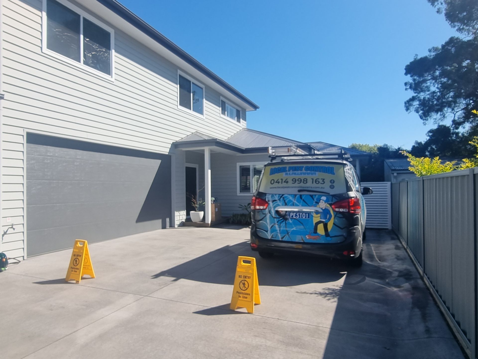 A House Having Pest Control Done — Local Pest Control Illawarra in Horsley, NSW