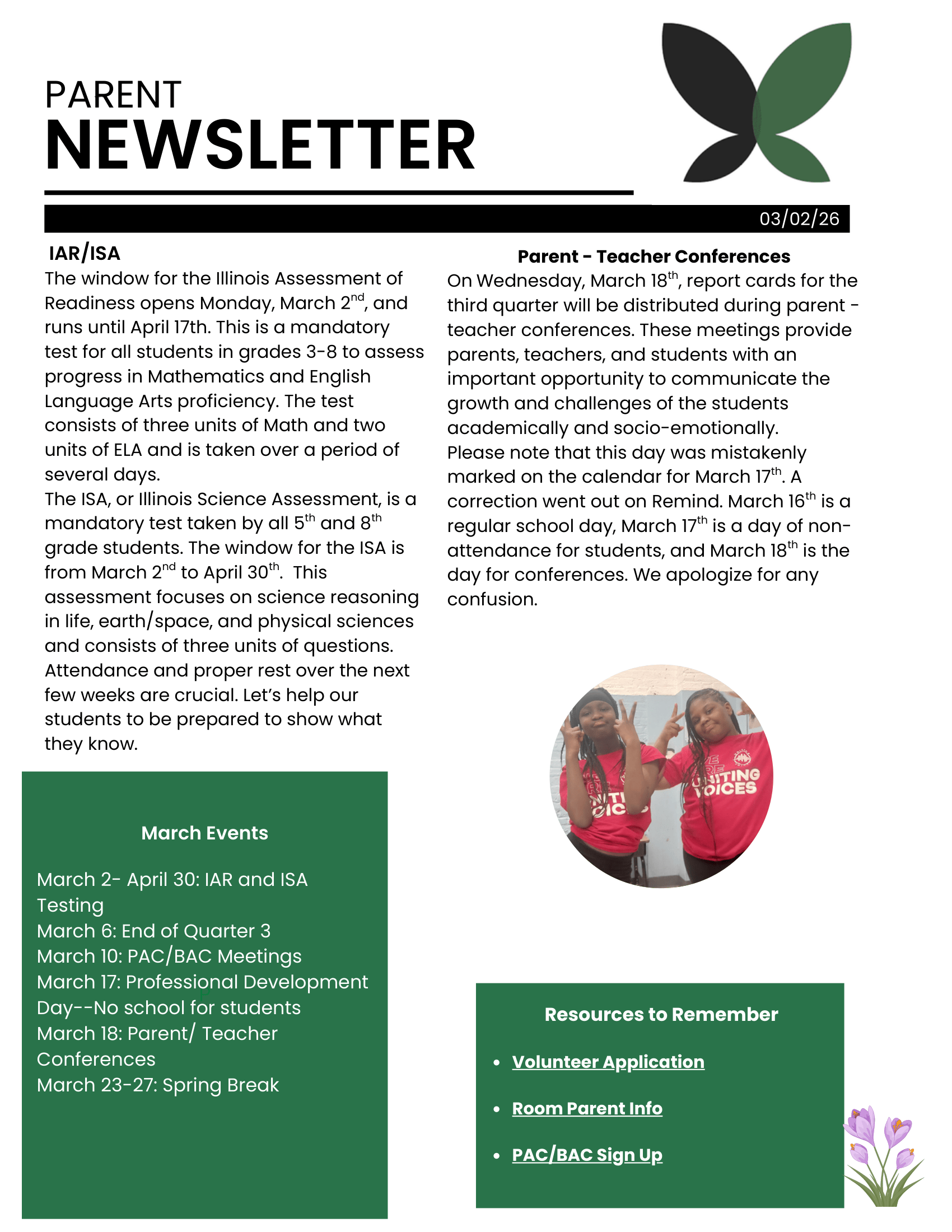 A poster that says clase 2025 fechas para recordar