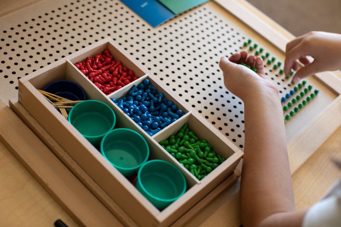 Montessori math materials
