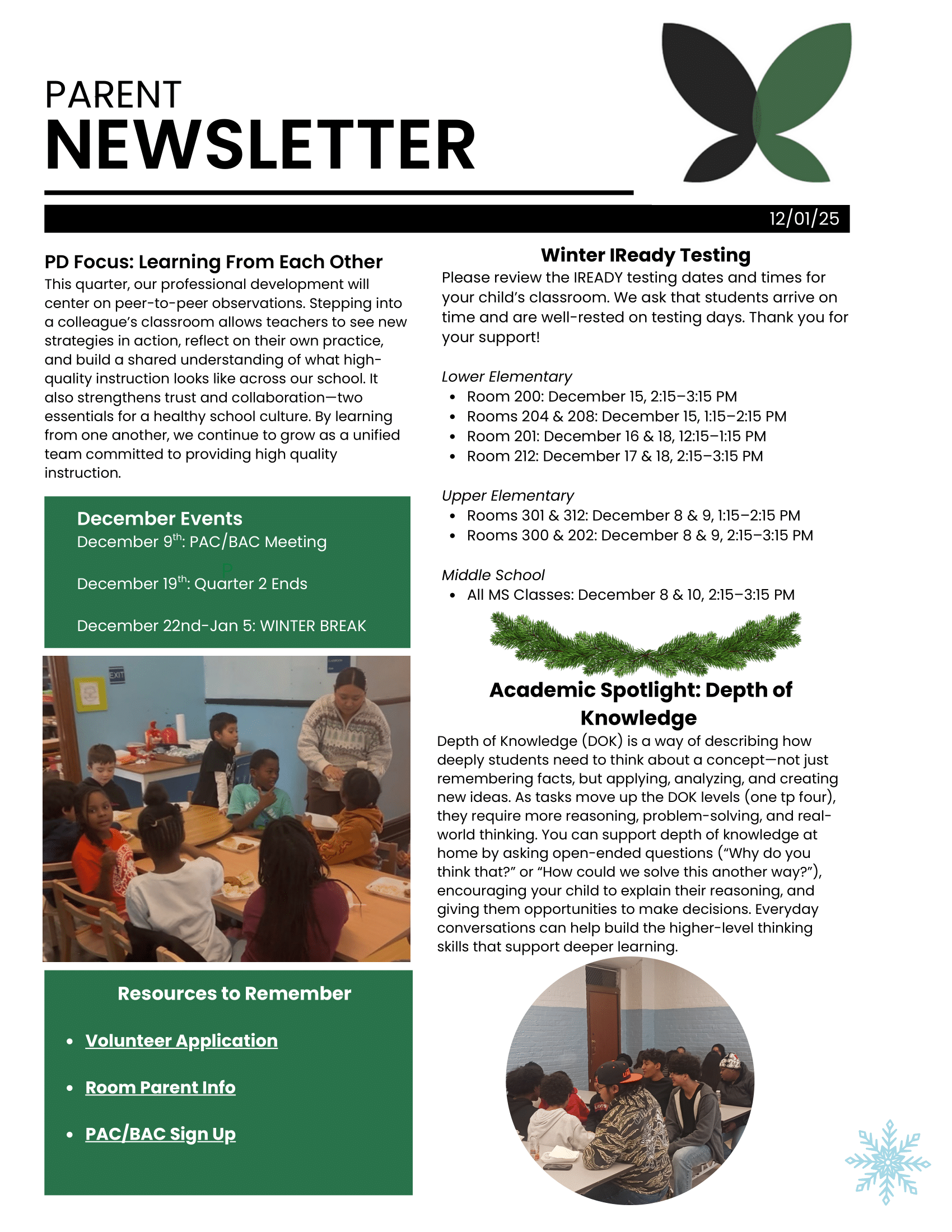 A poster that says clase 2025 fechas para recordar