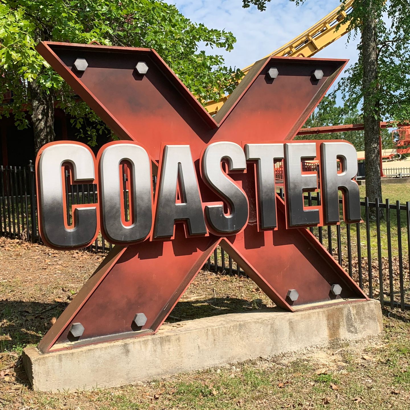 Sign for rollercoaster | metal signs searcy arkansas