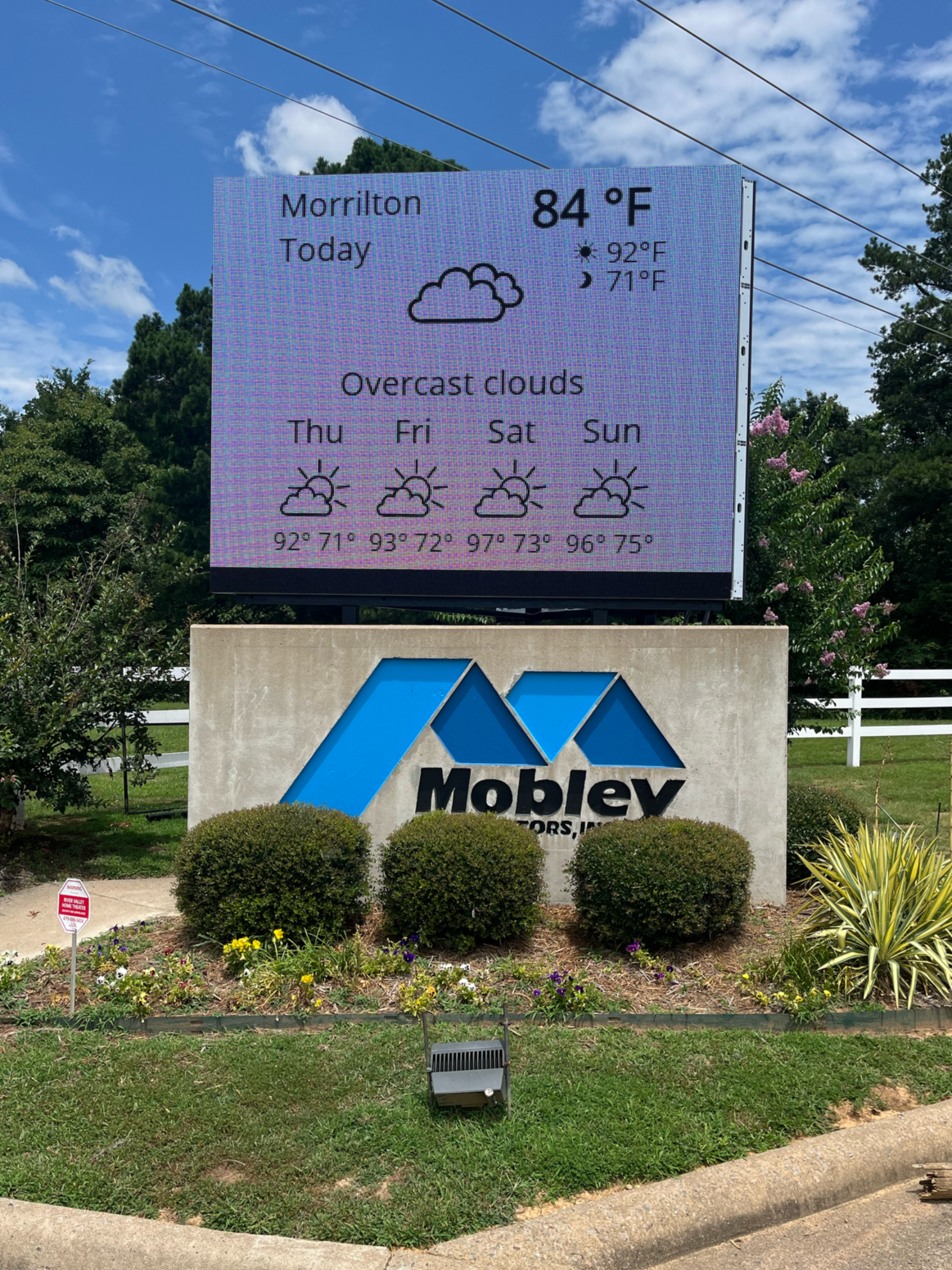 electronic signage central arkansas
