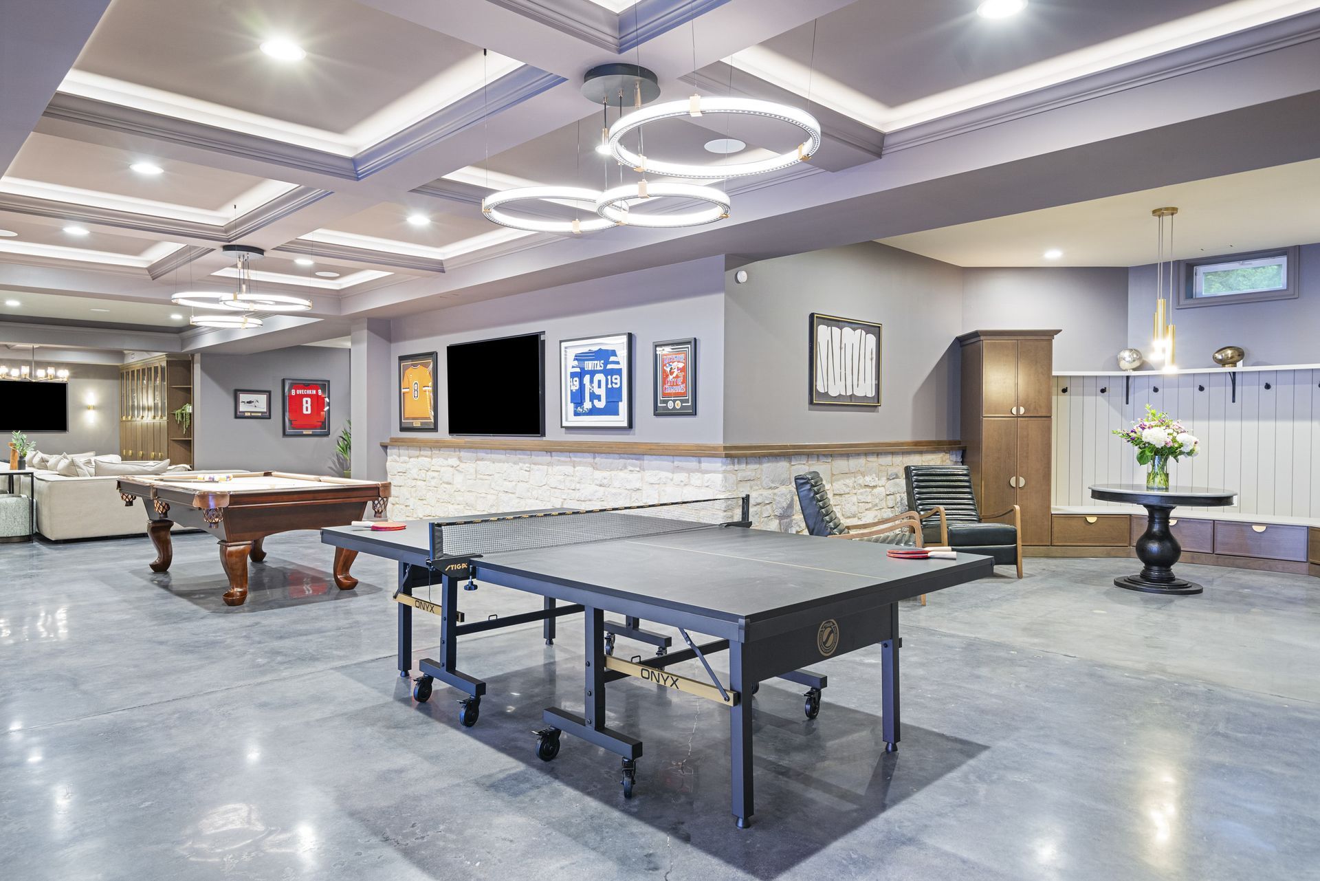 View this epic basement remodel