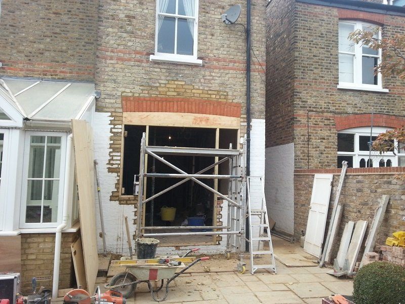 Two storey extension