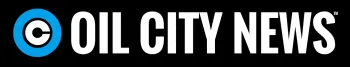 Logo for Oil City News featuring a blue circle with a white 'C' inside next to the words
