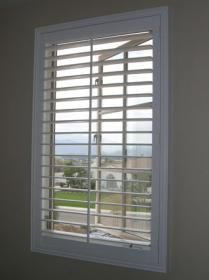 Large Single Panel With Frames — Oxnard, CA — Woodcraft Shutters