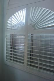 Fan-Shaped Shutters — Oxnard, CA — Woodcraft Shutters