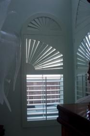 Half Fan-Shaped Shutters — Oxnard, CA — Woodcraft Shutters