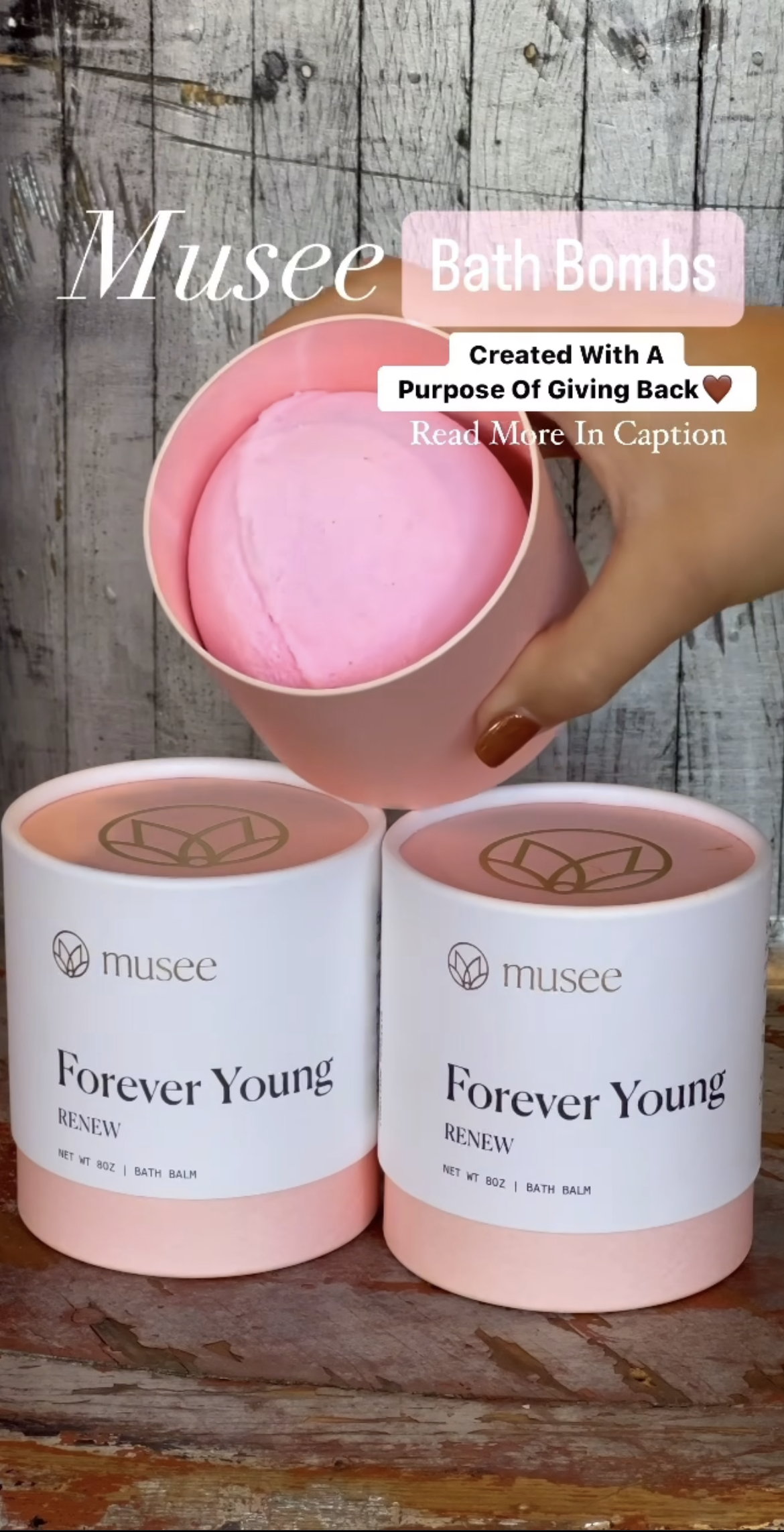 bath bomb at a boutique