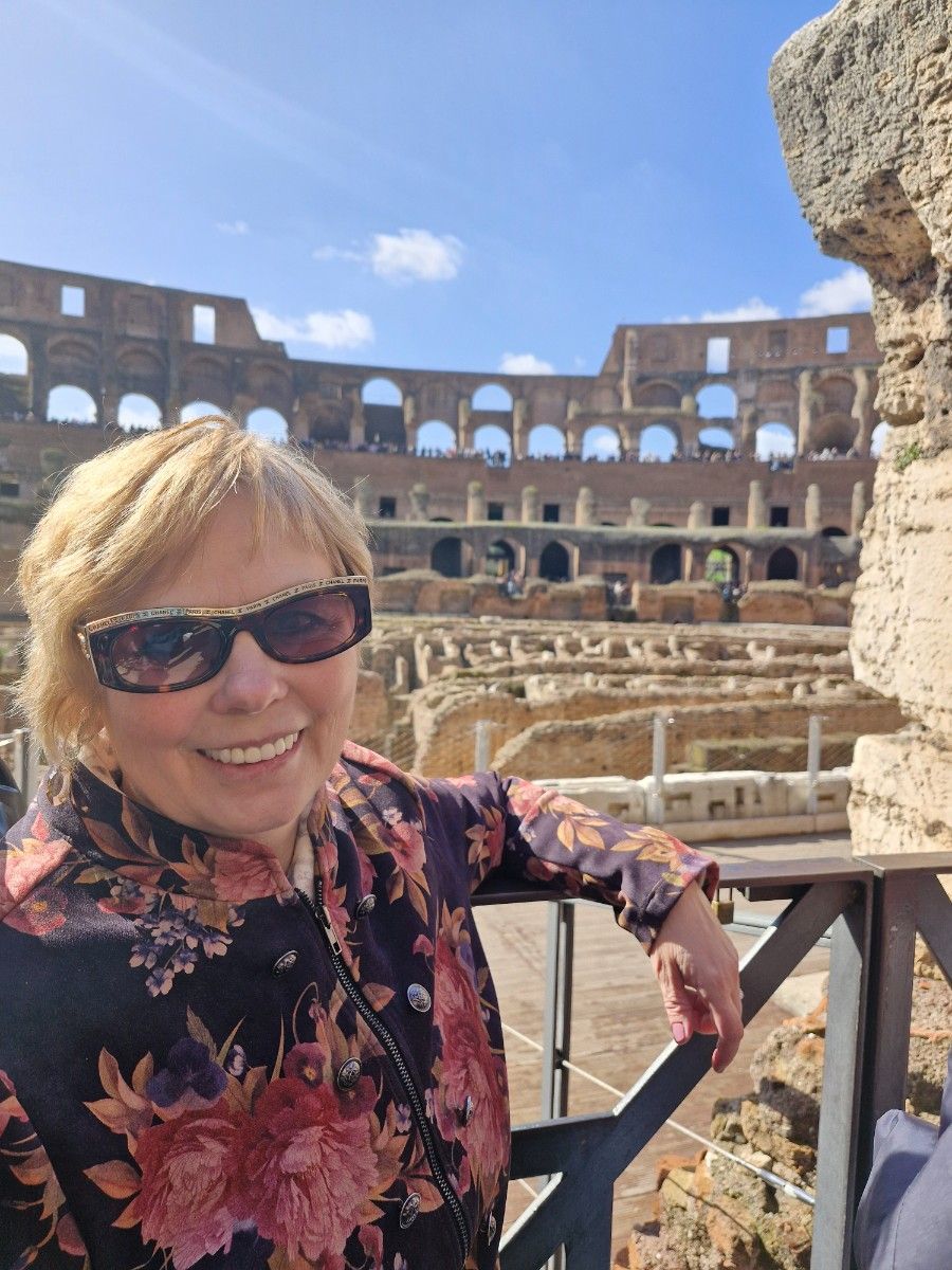 Diāna Audra, tautas dziedniece. Ceļojums uz Romu, bilde 1