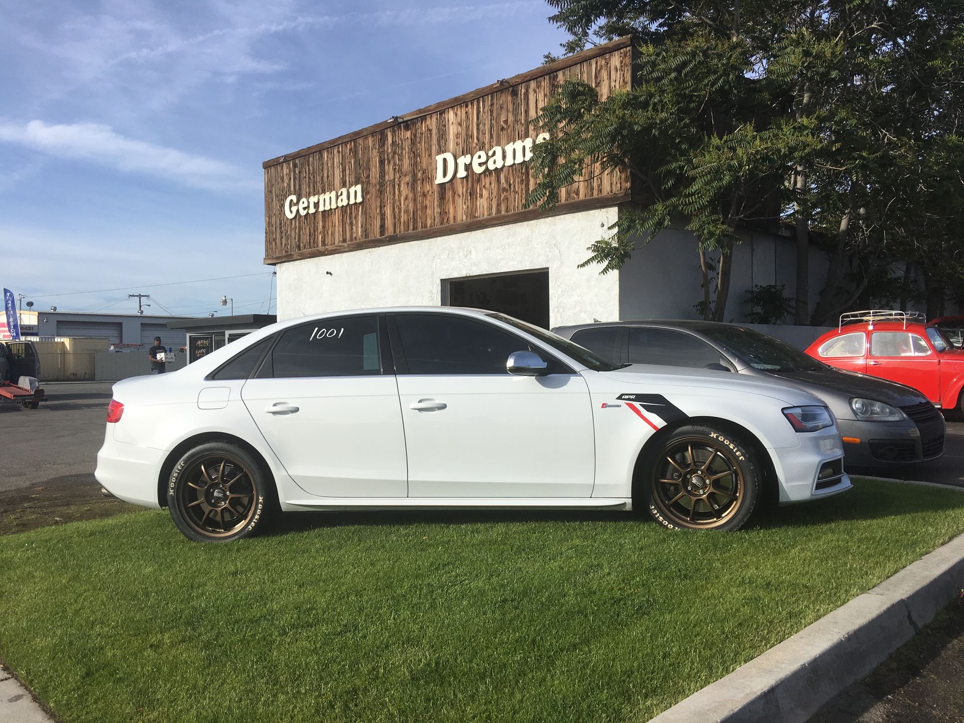 Vehicles Parked in The Shop Front | German Dreams