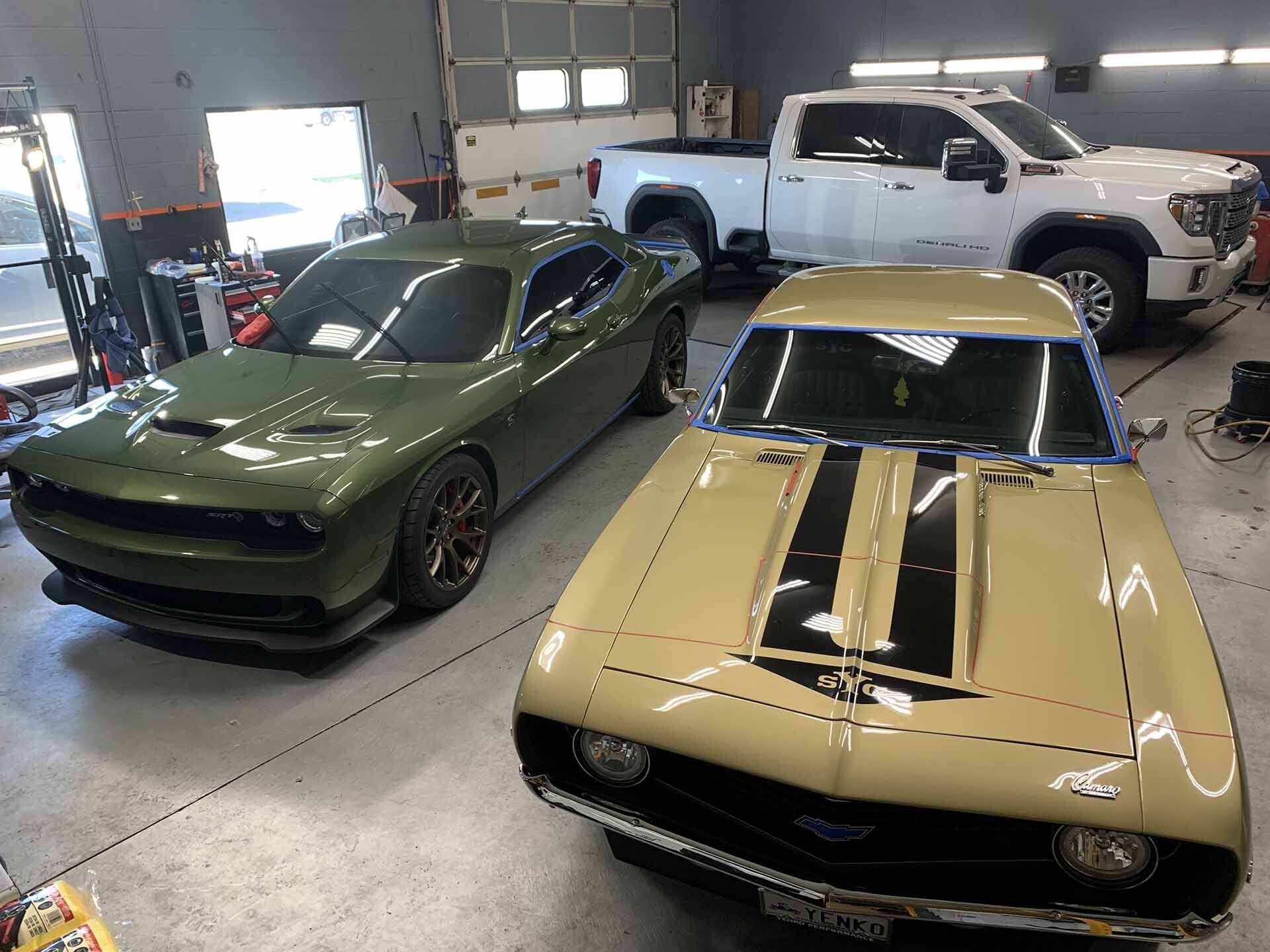 ceramic coated vintage camaro