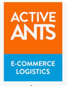 Active Ants logo: white text 