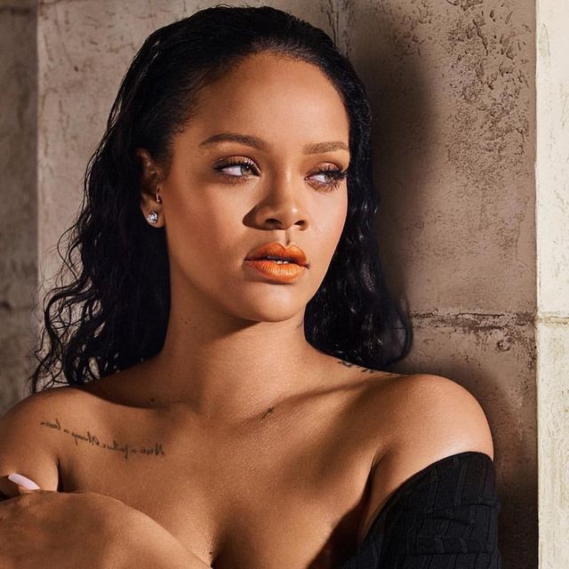 Fashion Gone Rogue - Rihanna fronts Fenty Beauty Eaze Drop makeup campaign.  Photo: Dennis Leupold See more 