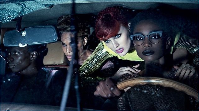 Karen Elson, Joan Smalls, Imari Karanja, Adam Senn & Fernando Cabral Star  In Tom Ford SS-2018 Ad Campaign