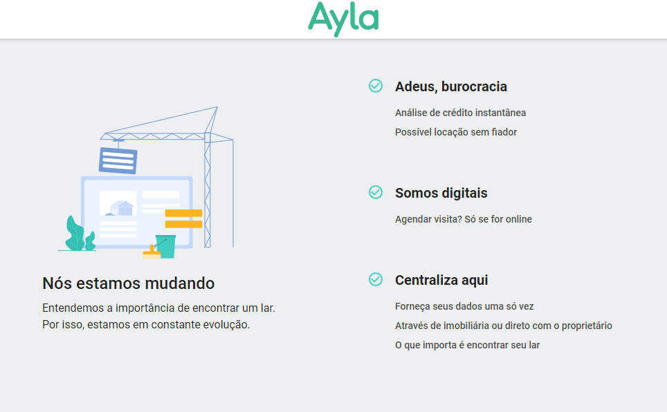 Ayla, startup chatbot que auxilia a alugar e encontrar imóveis através do business intelligence