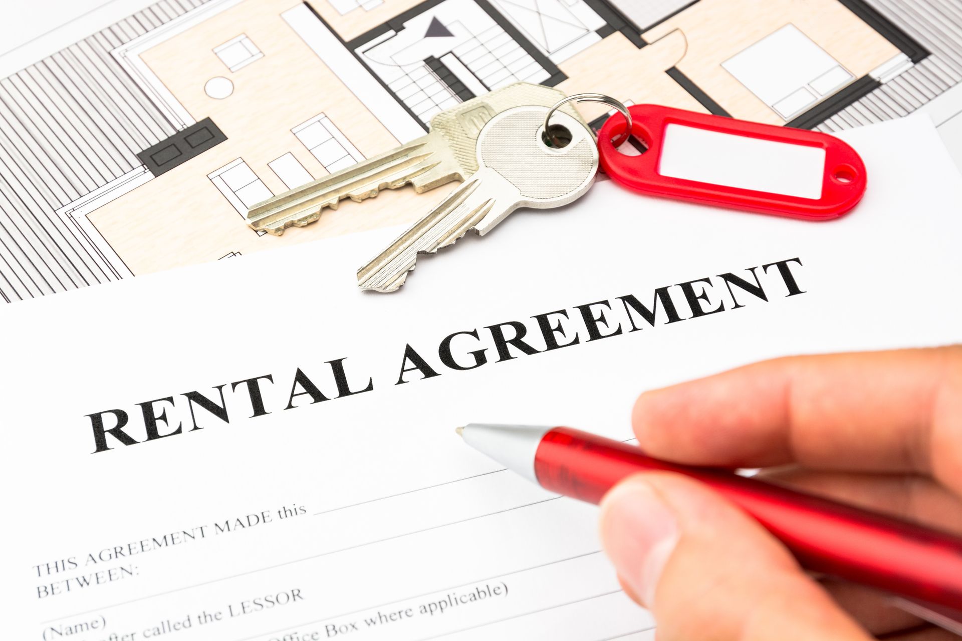 rental agreement contract.