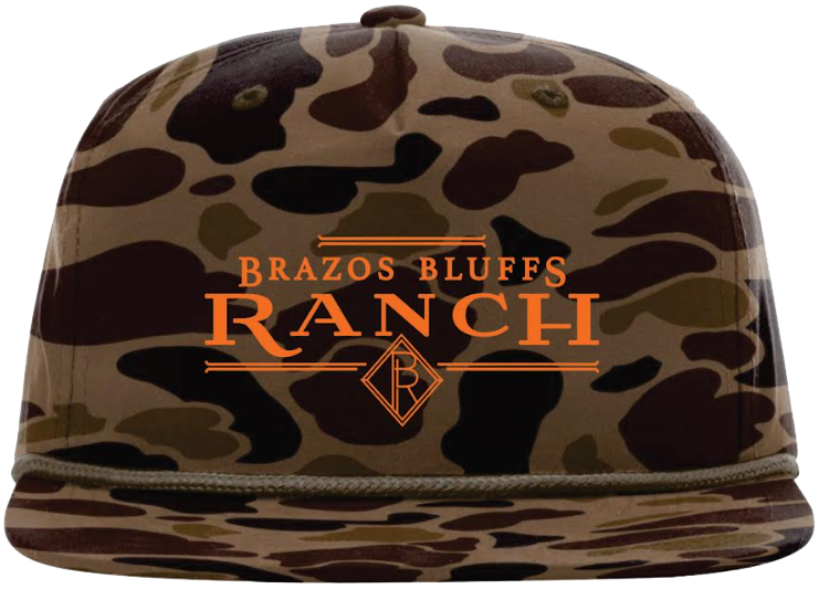 Camo hat with 