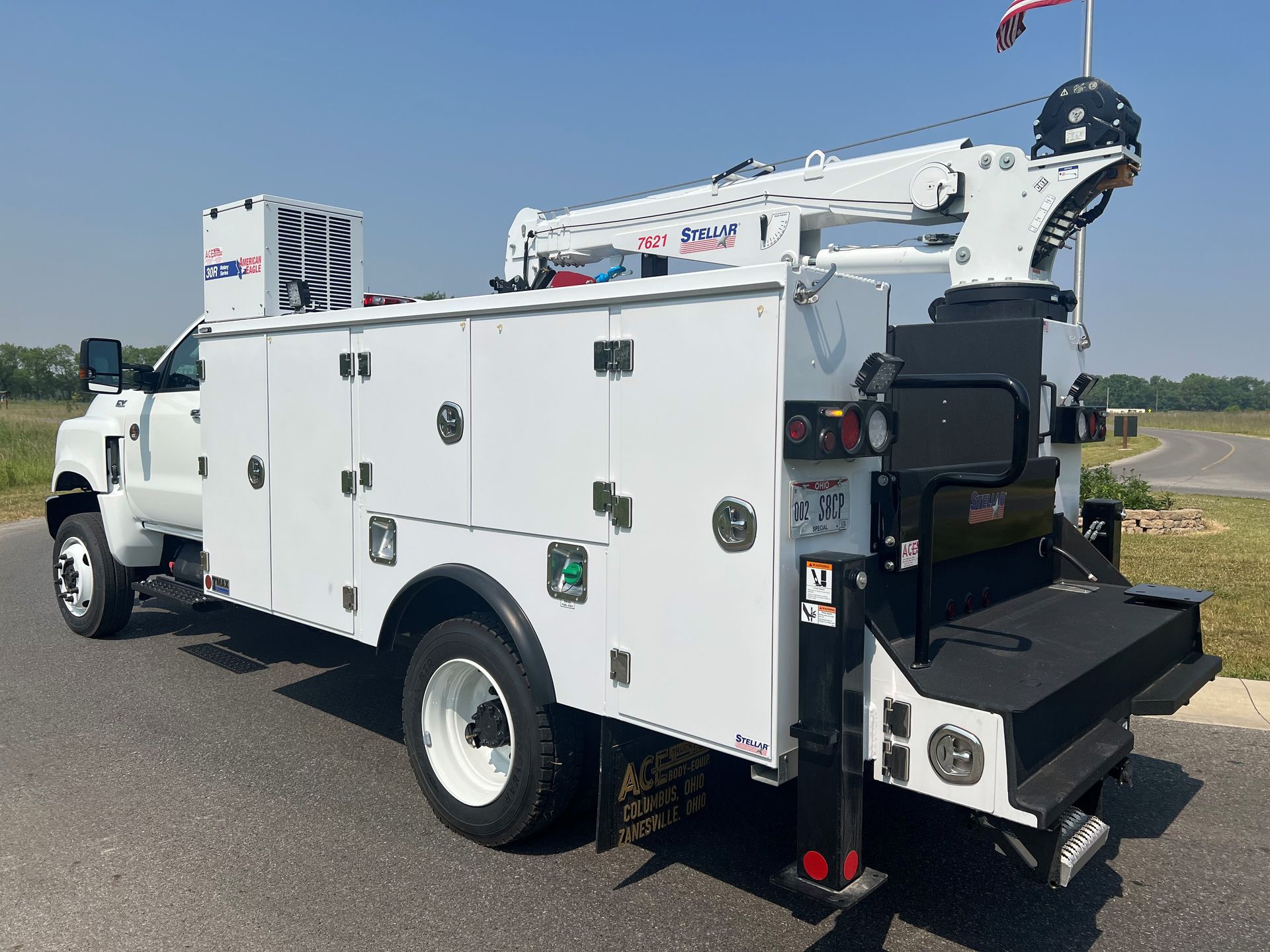2019 Chevy Back View - Grove City, OH - Ace Truck Body Inc