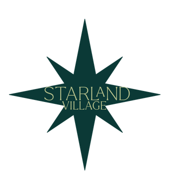 Starland Village star-shaped logo.