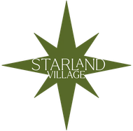 Starland Village star-shaped logo.