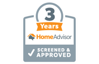 home advisor 3 years screened and approved award