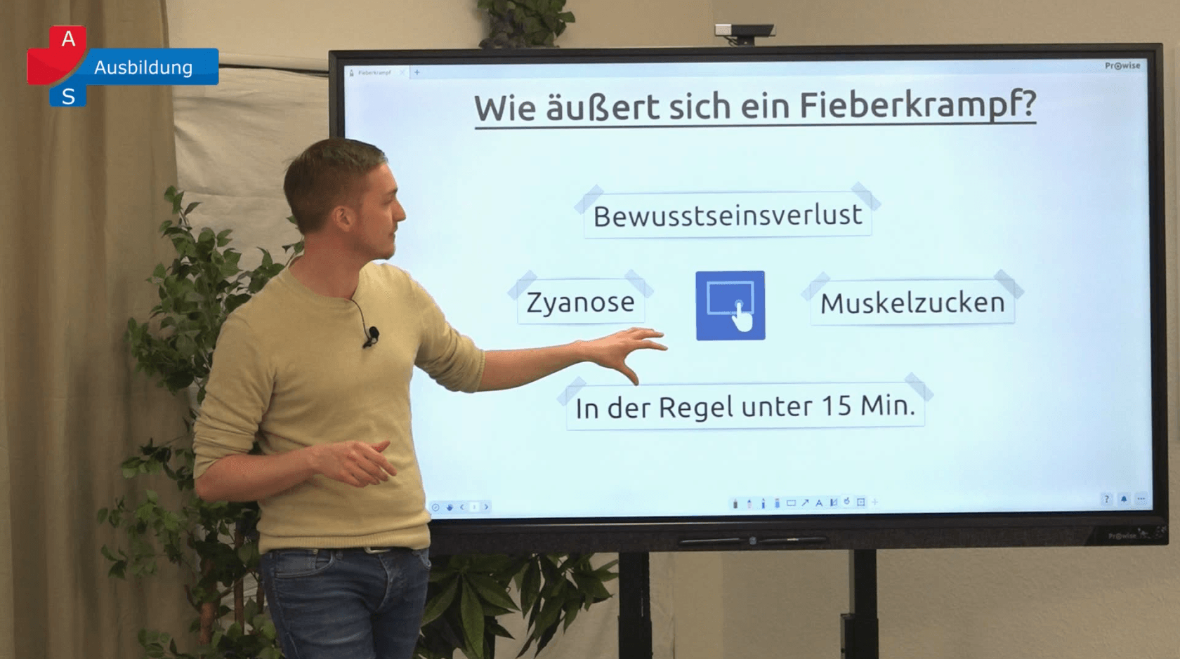 Fieberkrampf AS-Ausbildung