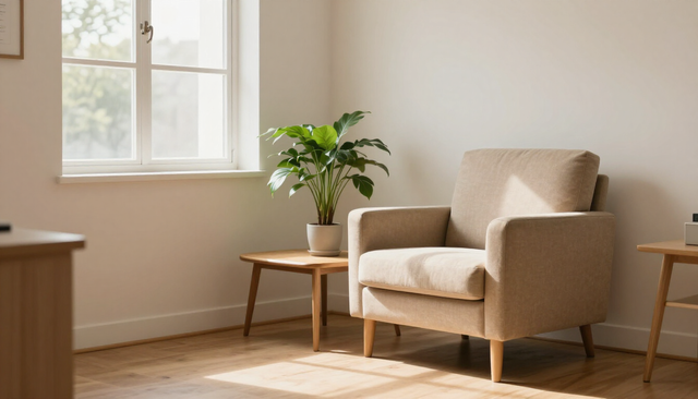 Calm psychiatry office