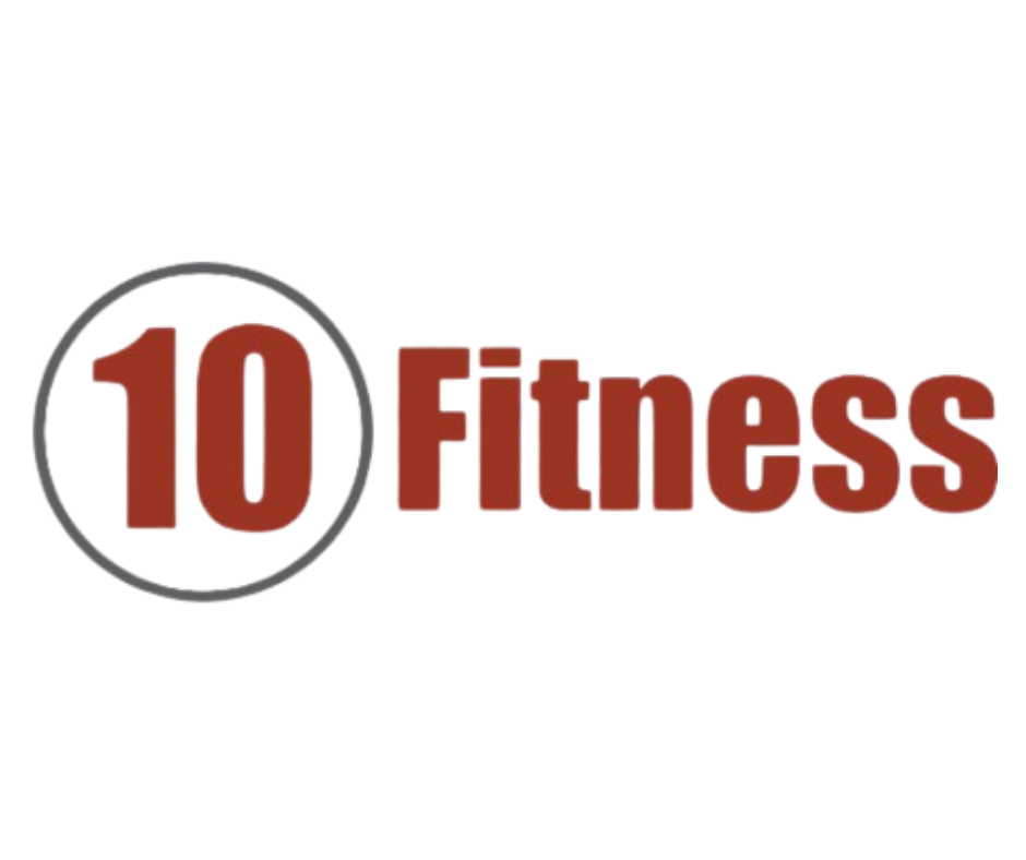 The number 10 inside a grey circle next to the word 